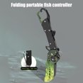 thumbnail image 2 of Pinza de pesca plegable con cuerda de mano (verde y negro) Likrtyny  Para estrenar, 2 of 6