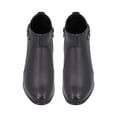 thumbnail image 4 of Botas Mujer Flexi Vestir Piel Bajo Comodas Transpirable negro 24.5 Flexi 110407, 4 of 4