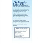 Refresh Allergan Plus Lubricant Eye Drops - 70 Count Pack -2
