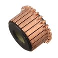 thumbnail image 4 of 1Pc 28.5 X11.5 X18(21) mm 24P Teeth Copper Hook Type Electrical Motor Commutator, 4 of 9