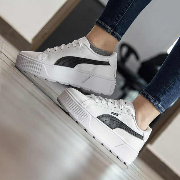 Tenis blancos puma para mujer hotsell