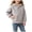 Grey, variant on felwors Girls Sweatshirt Sherpa Lined Fleece Zip Up Hoodie | Plush Fuzzy Interior, Full Front Zipper, Cozy Heavyweight Comfort for School, Play, and Cold Days (3-4 Years,Grey)