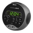 thumbnail image 1 of Radio despertador HANNLOMAX HX-129CR con cargador USB Bluetooth, 1 of 5