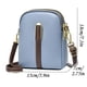 thumbnail image 2 of Mini bolso de hombro para teléfono, bolso bandolera con hilo bordado, bolso para teléfono móvil, 2 of 2