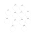 thumbnail image 4 of 12 piezas de adornos colgantes para de Navidad, bolas de adornos navideños transparentes, multifunción, para colgar en el de Navidad Diámetro 6cm, 4 of 8