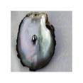 thumbnail image 4 of Set Collar Pulsera y Aretes GREG J.M. Perla Cultivada Negra Chapa de Oro, 4 of 5