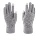 thumbnail image 2 of Guantes para hombre y mujer, de color bloqueado, para exteriores, sin dedos, de lana gruesa, informales, de moda, con parte superior acrílica., 2 of 5