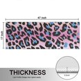 thumbnail image 5 of Kitchen Rugs Sets Of 2,Pink and Blue Of Leopard Print Anti Fatigue Kitchen Mat Rugs Non Slip Washable,Decorative Kitchen Floor Mats for Kitchen,Sink,Laundry,17"X47", 5 of 5