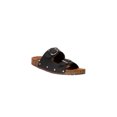 thumbnail image 1 of SANDALIAS CASUALES LEON MUJER DAMA NEGRO PIEL 92522 LEON 92522p, 1 of 3