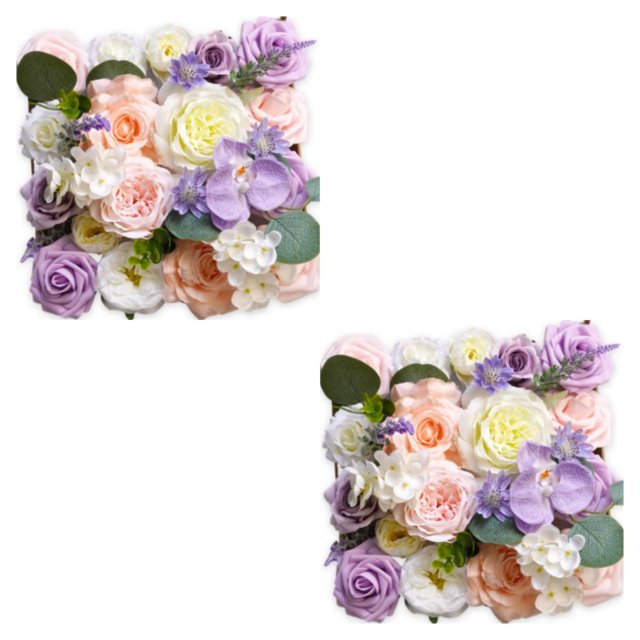 Advancent Flores artificiales de bajo mantenimiento para exhibición flores falsas elegantes durabilidad duradera 23 nuevo estilo LH013 23nuevo estilo LH013 2piezas