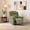 Linen | green, variant on Gaderth Oversized Manual Recliner Chair for Adults – 150° Adjustable Ergonomic Lounge, Extra Wide Seat, Overstuffed, Breathable Chenille Upholstery, Side Storage, Heavy-Duty Frame – Chenille | Pink