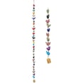 thumbnail image 5 of Decorative Door Hanging 30 Fabric Birds Tota String with Bell home Wall Bedroom Office kids room home Décor for Christmas Decorations New year Festival Gifts Return Gifting(Size:-48"/ 4 Feet), 5 of 5