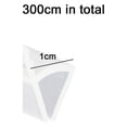 thumbnail image 2 of Protector de hueco de ventana para mampara de baño en forma de U, sello de goma duradero para impermeabilizar la tira de sellado de puerta de ducha curva, 2 of 5