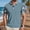 G1-Light Blue, variant on Mens Polo Shirts Short Sleeve 3-Button Shirts Camo Printed Raglan Collared T Shirt Casual Breathable Work Business Tops,White 2XL