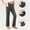Womens leggings-Gray, variant on Guieoi Women Leggings under $5 Women Fashionable Casual Solid Color Composite Velvet Leggings High Waist Waist Straight Leg Pants Red S