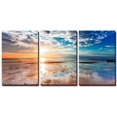 thumbnail image 2 of Wall26 Beach Wall Art Tropical Canvas Wall Art Seascape Prints for Living Room Bedroom Modern Home Wall Decoration, 16"x24", Set of 3, 2 of 4