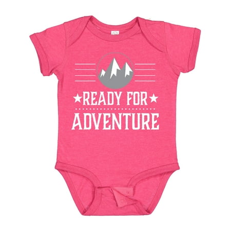 

Inktastic Ready for Adventure Hiking Camping Gift Baby Boy or Baby Girl Bodysuit