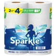 thumbnail image 1 of Toallas de papel Sparkle Tear-A-Square, 2 rollos dobles = 4 normales, 1 of 9