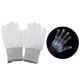 thumbnail image 3 of Guantes con luz LED, rendimiento brillante, portátil para fiestas, niñas/, adolescentes Blanco XL Hugo Guantes iluminados, 3 of 10