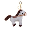 thumbnail image 2 of Fasiaou 2 Counts Year of the Horse Plush Keychain Soft Mascot Charm with Metal Clasp Cute Backpack Accessory for Lunar New Year Gifts Durable Travel Keyring for Adults, 2 of 6