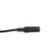 thumbnail image 5 of EeaseMX Cable alargador de audio estéreo profesional de 3,5 mm (macho a hembra) de 0,5 metros con conectores niquelados (negro), 5 of 8