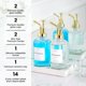 thumbnail image 2 of Set dispensador de jabón Molimoli Hand Bathroom Glass 500 ml (x2), 2 of 9