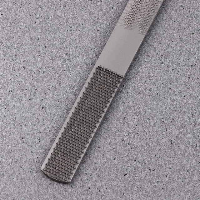 Lima de escofina de madera de 4 vías Lima de mano de acero al carbono para carpintería para afilar madera y metal (1 unidad)
