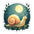 thumbnail image 3 of Cartoon Snail Theme Stickers, Waterproof Snail Theme Sticker for Water Bottle Laptop Phone Cases Planner Skateboard Luggage Helmet Party Favor Decor, Ideal for Adults Teens Teacher Rewards, 3 of 9