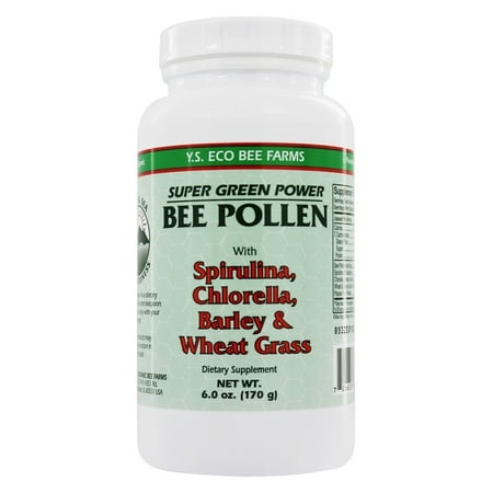 YS Organic Bee Farms - Super Green Power Bee Pollen - 6