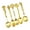 gold, variant on Vintage Embossed Alloy 5Pcs Spoon Set Antique Relief Kitchen Utensils For Elegant Dining & Restaurant Use