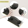 thumbnail image 6 of Zxpjkyu Hand Sander Hand Sanding Tool Metal Clip for Drywall Floor Sanding Sheets Holder Style A, 6 of 9