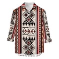 thumbnail image 1 of Hombres Casual Botones Playa Sin posicionamiento Estampado Turndown Camisa de manga corta Blusa Pompotops  oipoqjl50769, 1 of 5