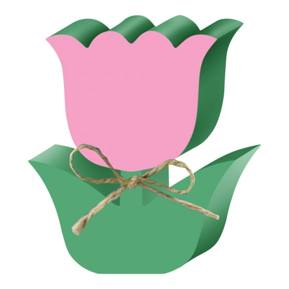 yulier Spring Easter Tulips Flower Table Decorations Sign, Wooden Tulip Ornaments Tabletop Centerpiece, Easter Decorations for Spring Home Office Table Decor Easter Gifts