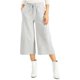 thumbnail image 1 of INC Pantalones de chándal informales de pierna ancha para mujer, color gris, mediano, 1 of 1