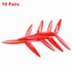 thumbnail image 2 of 10 Pares de Hélices de 7 Pulgadas, 7 X 4 X 3, Hélice de 3 Palas CCW + CW PC para Dron FPV RC de 7 y 8 Pulgadas, Color Rojo, 2 of 8