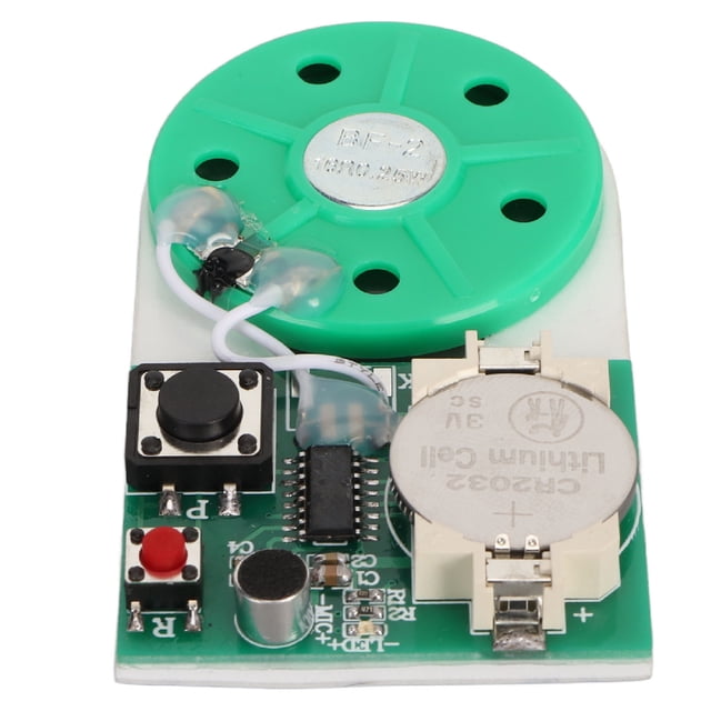 Module de Puce Sonore Enregistrable, Module d'Enregistrement 3.0V 25 Secondes PCB Compact Professionnel pour Carte de Vœux