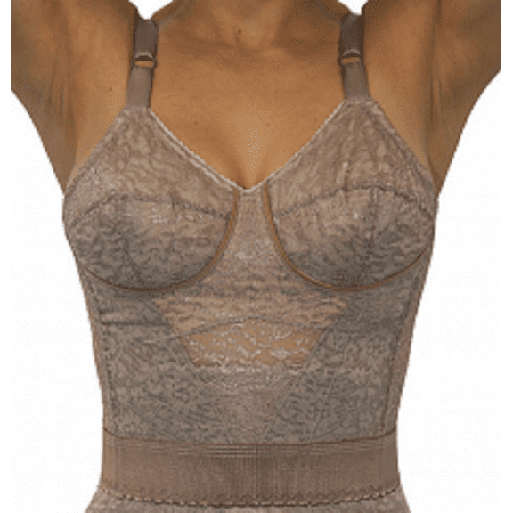 Rago Women's Long Line Bra -2202-36C-Mocha
