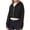 Black, variant on Girls Cropped Hoodie Zip Up Sweatshirt Long Sleeve Solid Color Pullover Jacket Teen Fashion Outerwear Casual Fall Winter Coat Orange 11-12 Years