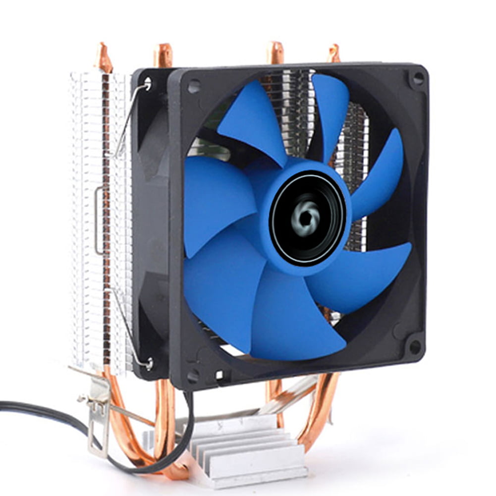 Zalman CNPS4X CPU Cooler with RGB LED Fan, 2 Heatpipes 92mm Fan up 