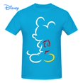 thumbnail image 1 of Mickey Mouse T shirt Harajuku Short Sleeve Disney T-shirt 100% Cotton Graphics Tshirt Brands Tee Top4XL Gao Jinjia LED, 1 of 2