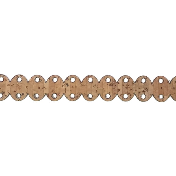 Belagio Laser-Cut Cork Trim .5"X10yd-Dots