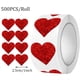 thumbnail image 3 of Decoraciones para San Valentín, adornos para San Valentín, regalos para San Valentín, 500 pegatinas de 1,5 pulgadas con forma de corazón para San Valentín, cinta de papel decorativa., 3 of 7