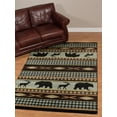 thumbnail image 2 of United Weavers Contours Lodge Area Rug 511-31360 Manitou Blue Crosses Diamonds 1' 10" x 3' Rectangle, 2 of 5