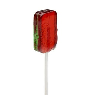 Melville Candy Hard Candy Fall Red & Green Apple Lollipops - 24 Count  Display Box 