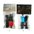 thumbnail image 2 of SUP Air Valve Adapter Inflatable Heat Pump Adapters Inflates Quickly Resistance Pump Adapters Valves Converter Water Kayaking Canoeing Marine Blue, 2 of 7