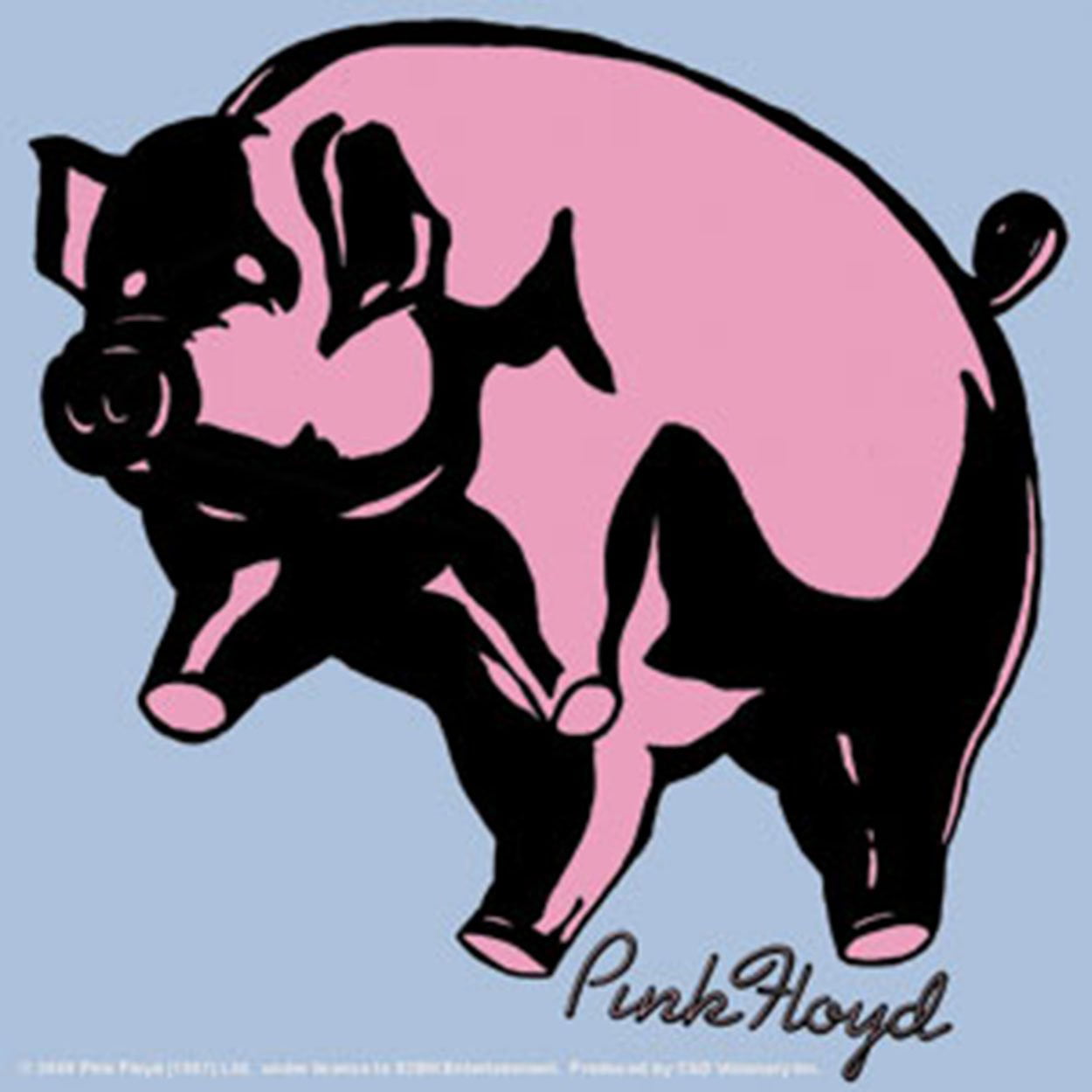 Licenses Products Pink Floyd Pig Sticker - Walmart.com