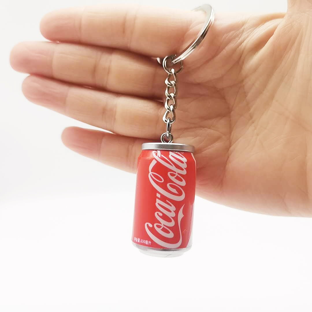 NEW IN PACKAGES LOT OF 6 COCA-COLA COKE KEYCHAIN CHARM PENDANT 