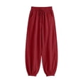 thumbnail image 4 of VBVC Women's Cotton Linen Harem Joggers Pants , Baggy Drawstring Boho Trousers For Women , Ladies' Summer Beach Pants with Pockets, S-2XL, 4 of 6
