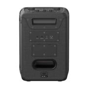 Panasonic BMAX5 Portable Wireless Bluetooth Party Speaker with Karaoke Mic & Guitar Inputs, Multicolor Light Show and Chain Connection (Black)