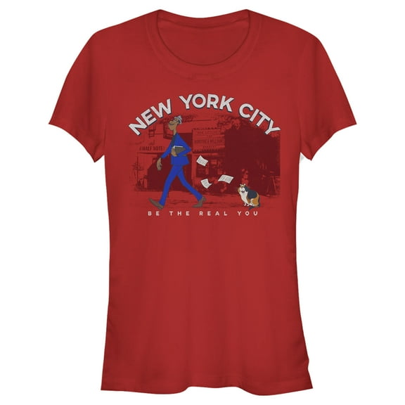 Junior's Soul Be Yourself in NYC  Graphic Tee Red X Large